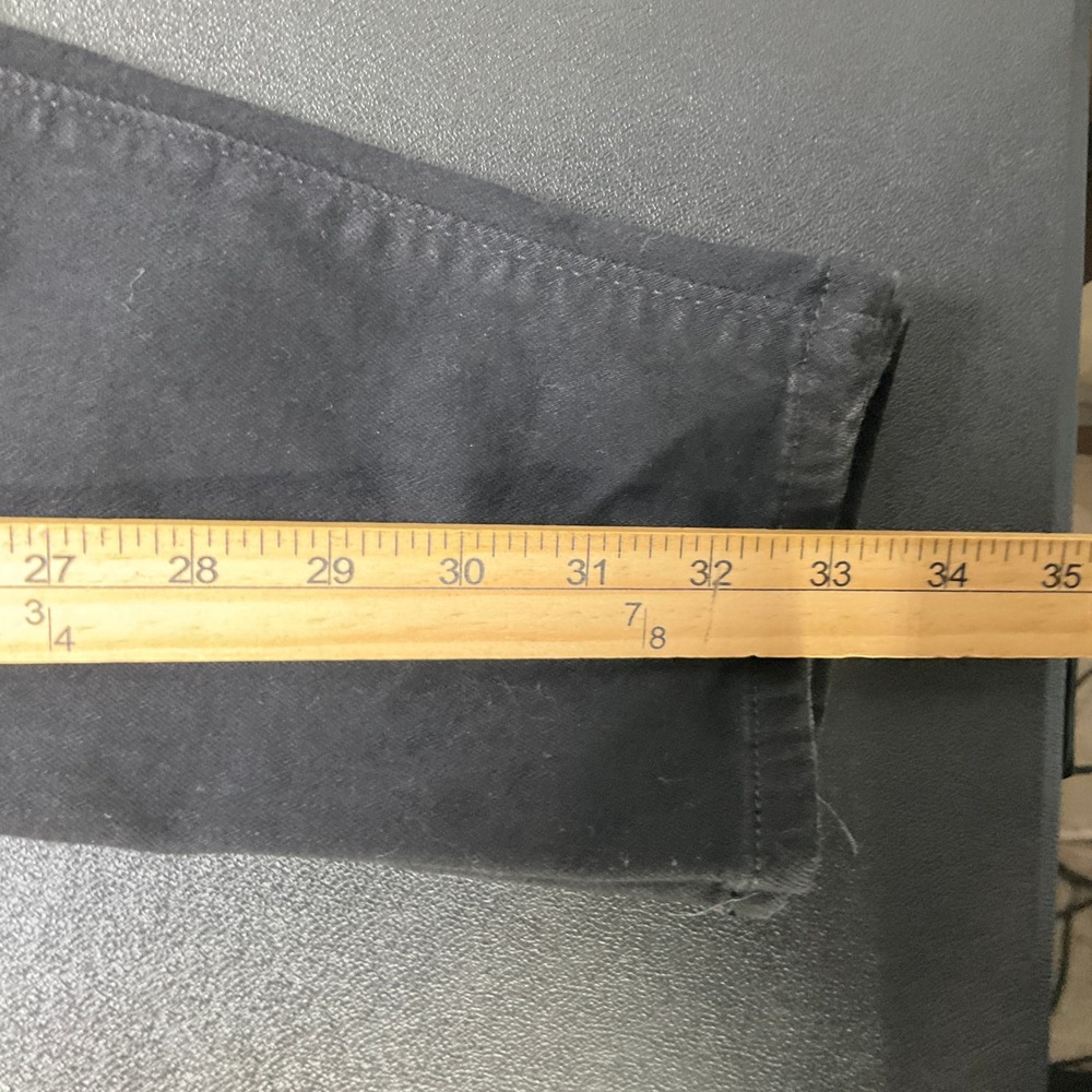Hollister Super Skinny Jeans MEN 32x33 Black Cotton Blend Advanced Stretch Slim - Picture 9 of 11